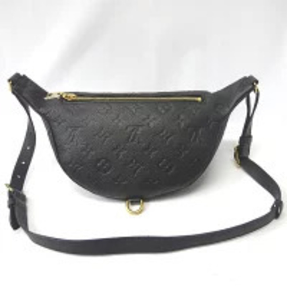 Louis Vuitton Monogram Waist Empreinte Bumbag Bag Black